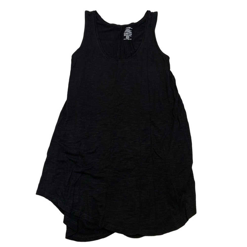 💜 George. Black Sleeveless Tank Top Tunic XS